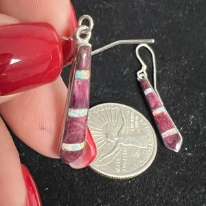 925 STERLING SILVER DANGLE EARRINGS